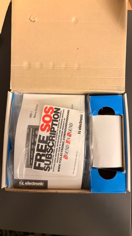 Pedal TC Electronic Nova Delay