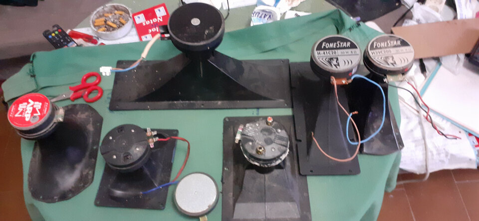 Motores de agudos cob difusores