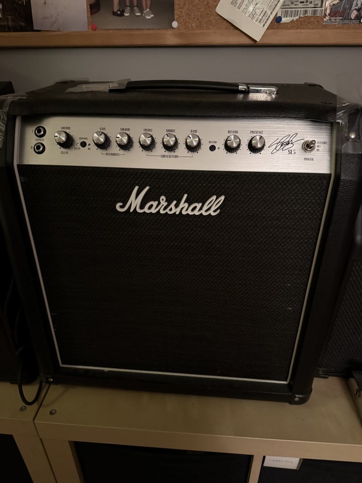 Vendo Combo Marshall SL5 Slash Signature