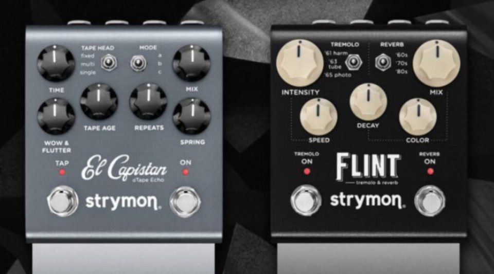 Strymon Capistan v2 y Flint v2
