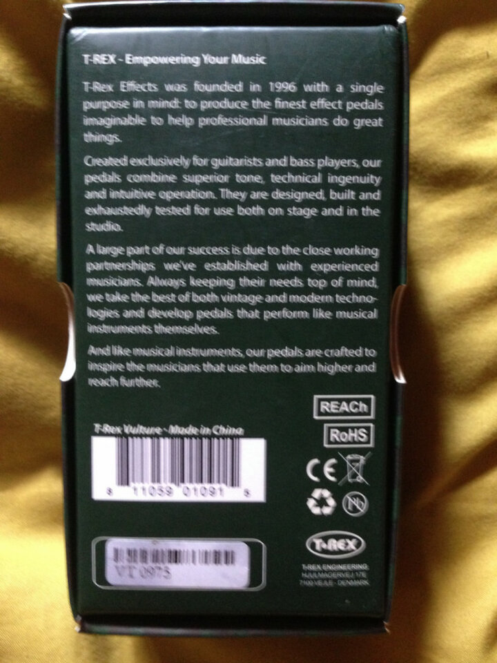 T-REX Vulture distortion IMPECABLE