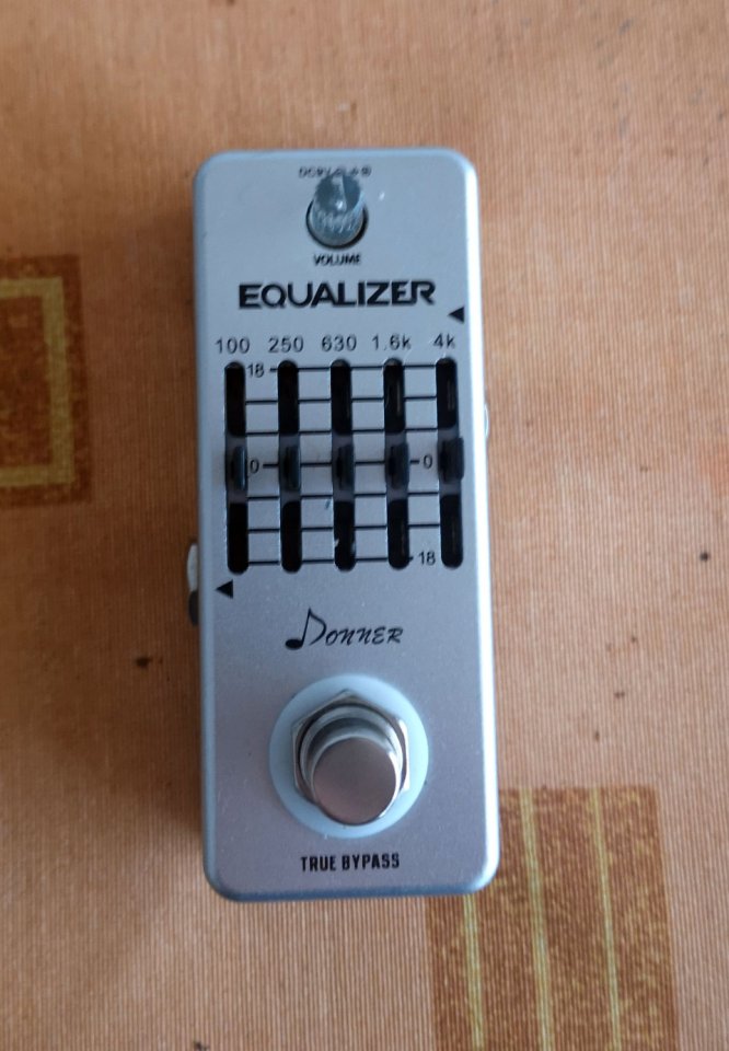 Pedal ecualizador de 5 bandas Donner Equalizer