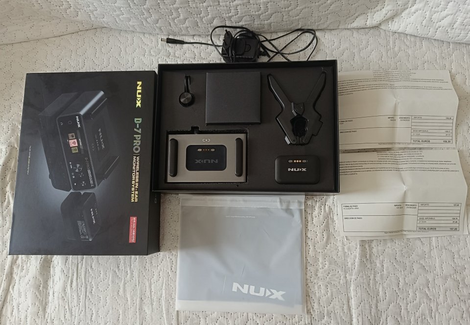 NUX B7 Pro - In-Ear Inalámbrico Estéreo de segunda mano · Foto 2 de 9 · Barcelona · 240 €
