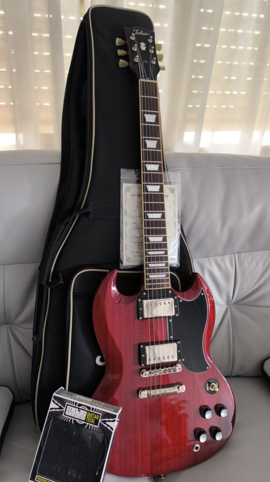 Tokai Japan SG 124 Mojotone 59 clone