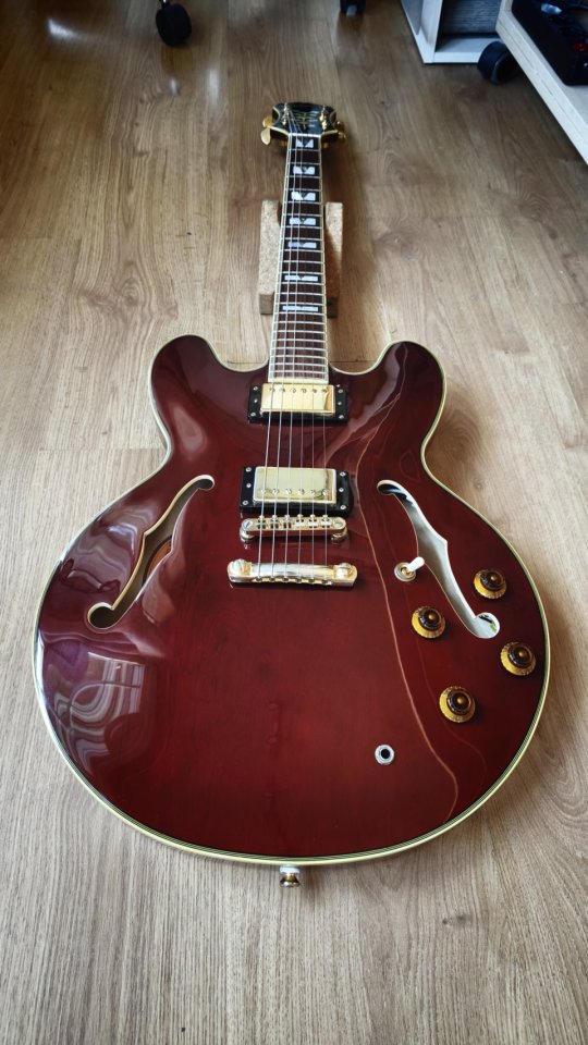 Epiphone Sheraton II Pro Wine Red. Espectacular, nueva. de segunda mano · Foto 8 de 10 · Badajoz · 525 €
