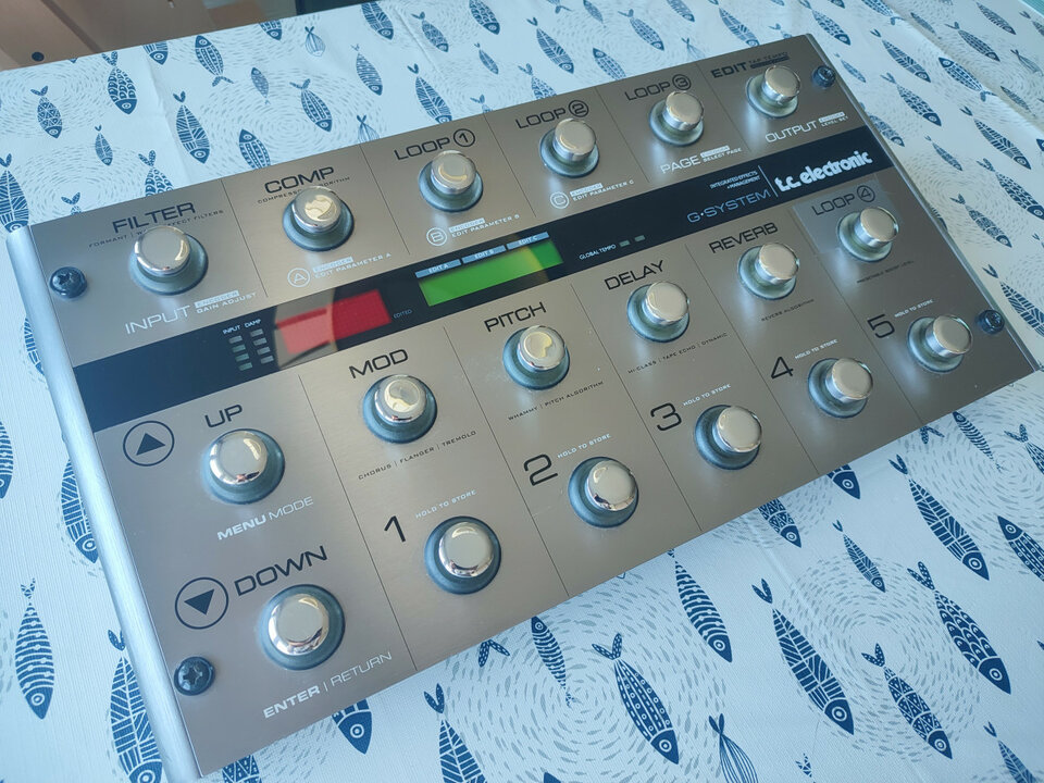 Pedalera TC Electronic G-System