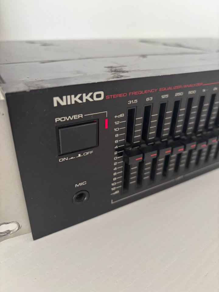 Ecualizador gráfico Nikko EQ-950 Japón de segunda mano · Foto 4 de 4 · Barcelona · 95 €