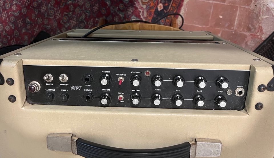 Amplificador MPF STORMBRINGUER 50W de segunda mano · Foto 3 de 9 · Illes Balears · 850 €