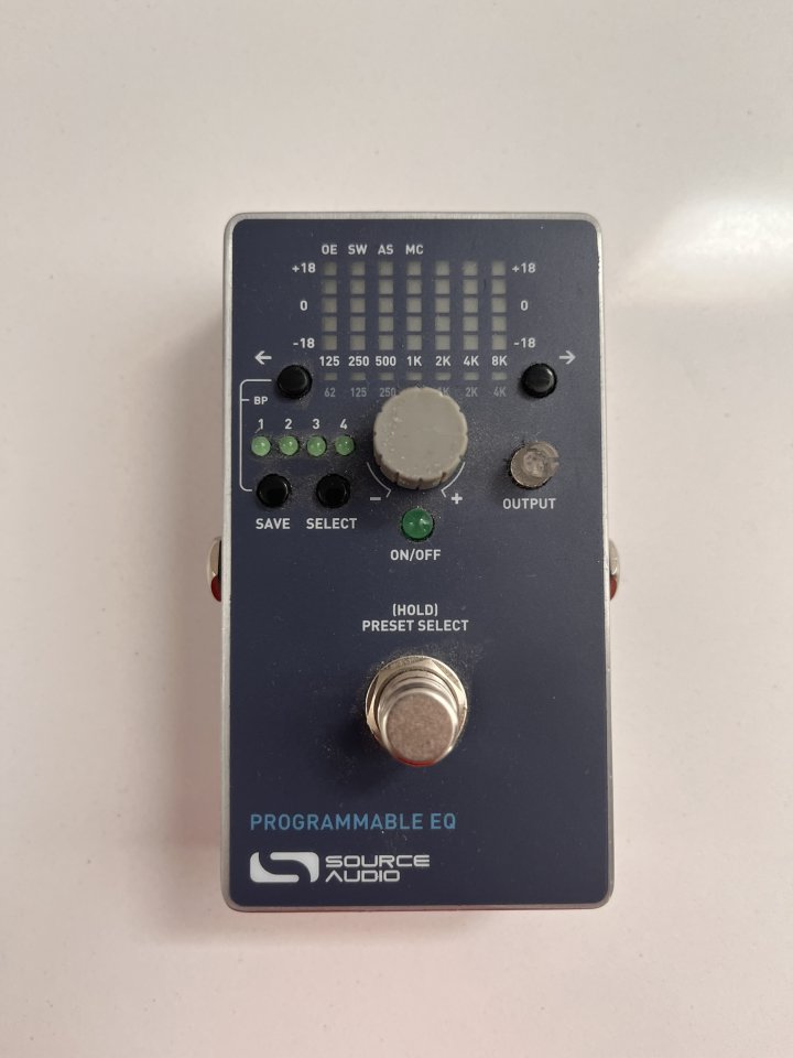 Source Audio Programmable EQ Pedal de segunda mano · Foto 1 de 3 · Madrid · 130 €