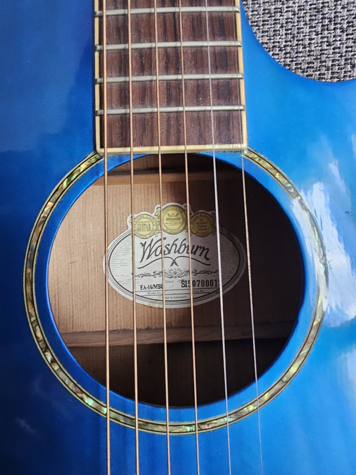 Guitarra Electro Acústica Washburn