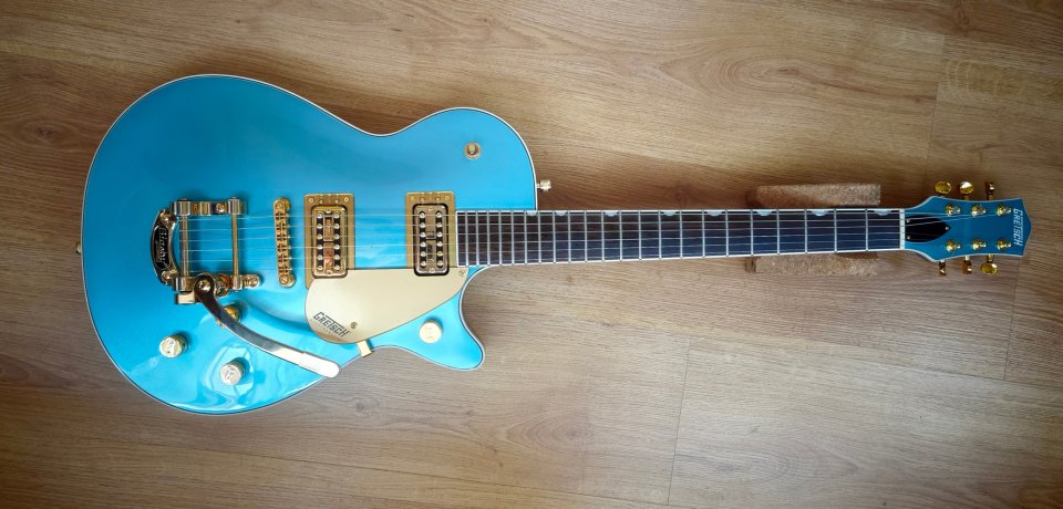 Gretsch Electromatic Pristine Jet Mako Ltd Edition. Impresionante, nueva. de segunda mano · Foto 2 de 10 · Badajoz · 525 €