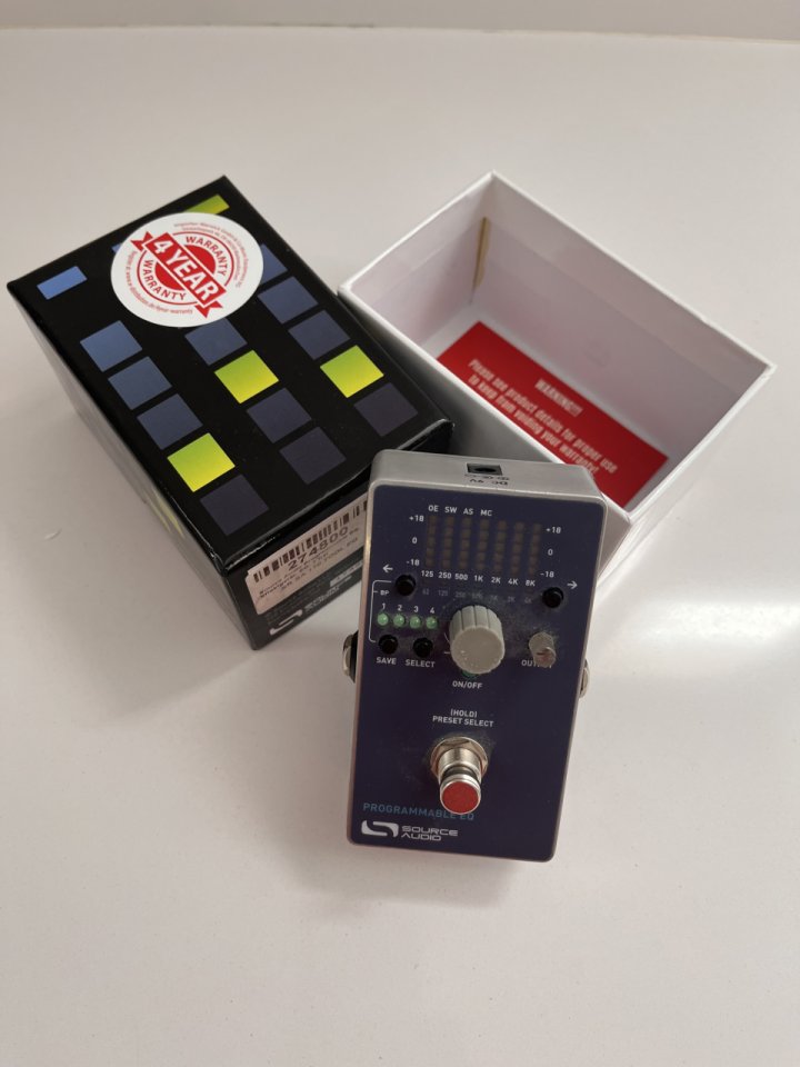Source Audio Programmable EQ Pedal de segunda mano · Foto 2 de 3 · Madrid · 130 €