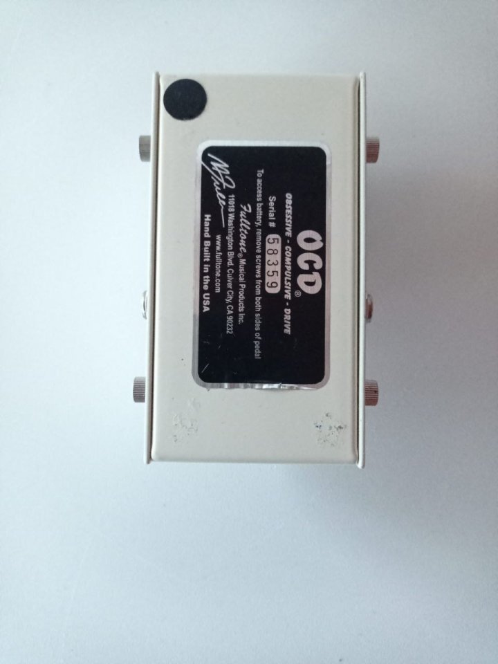 Pedal Overdrive Fulltone OCD V1.4