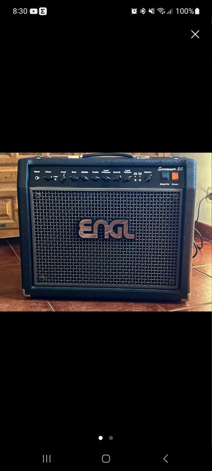 Engl Screamer 50 + pedalera Z5