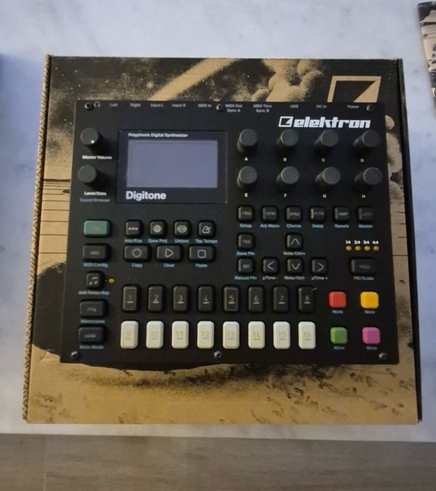 Elektron digitone y digitakt