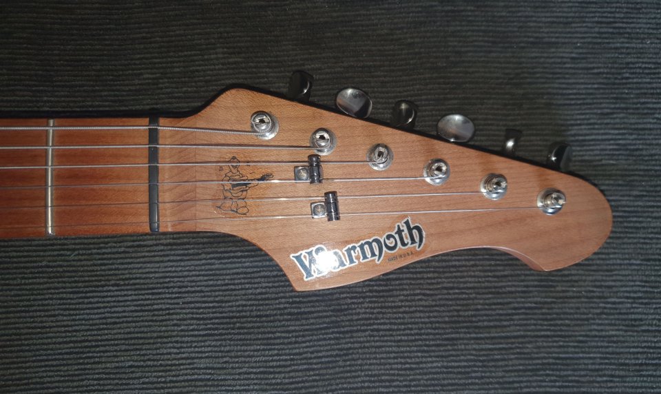 Mastil WARMOTH  Tostado tipo strato - stratocaster