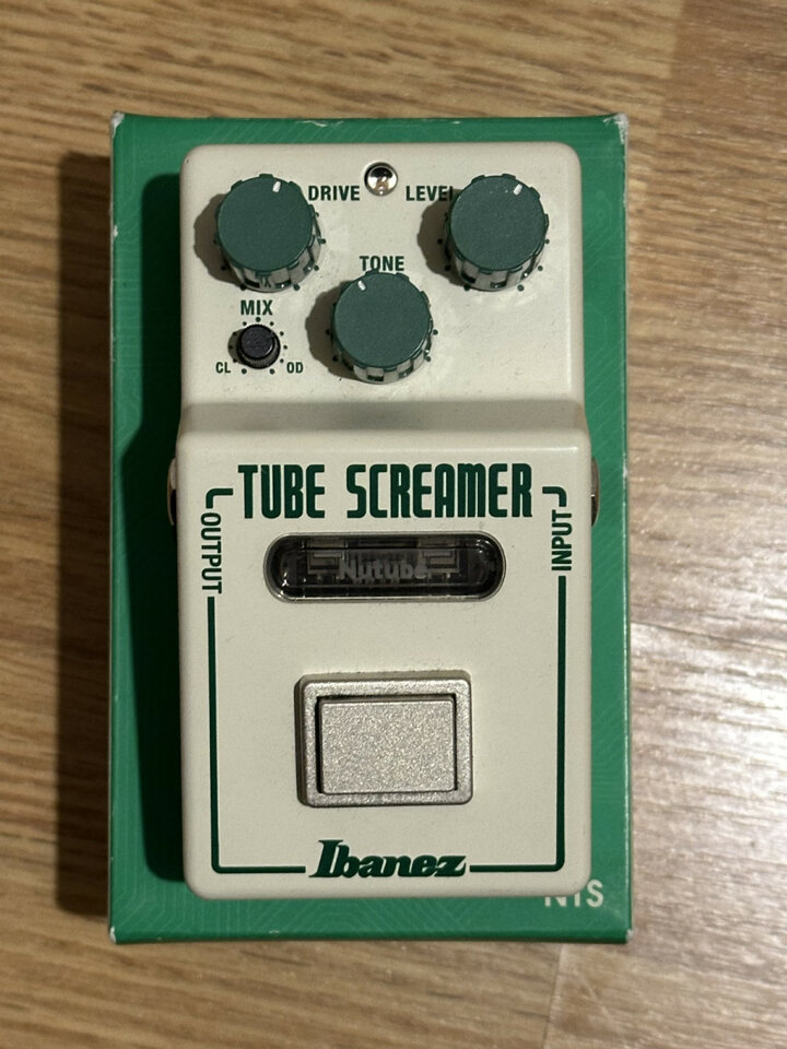 Pedal Overdrive Ibanez Nu Tubescreamer