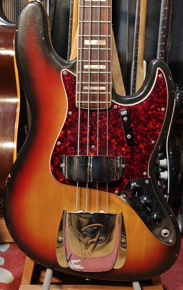 Fender Jazz bass 1972 Sunburst
