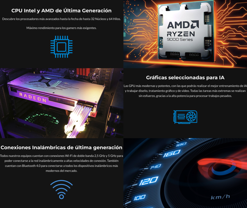 MyPc Pro IA Training | Estación para IA, vídeo y múltiples GPUs | MyPc Pro