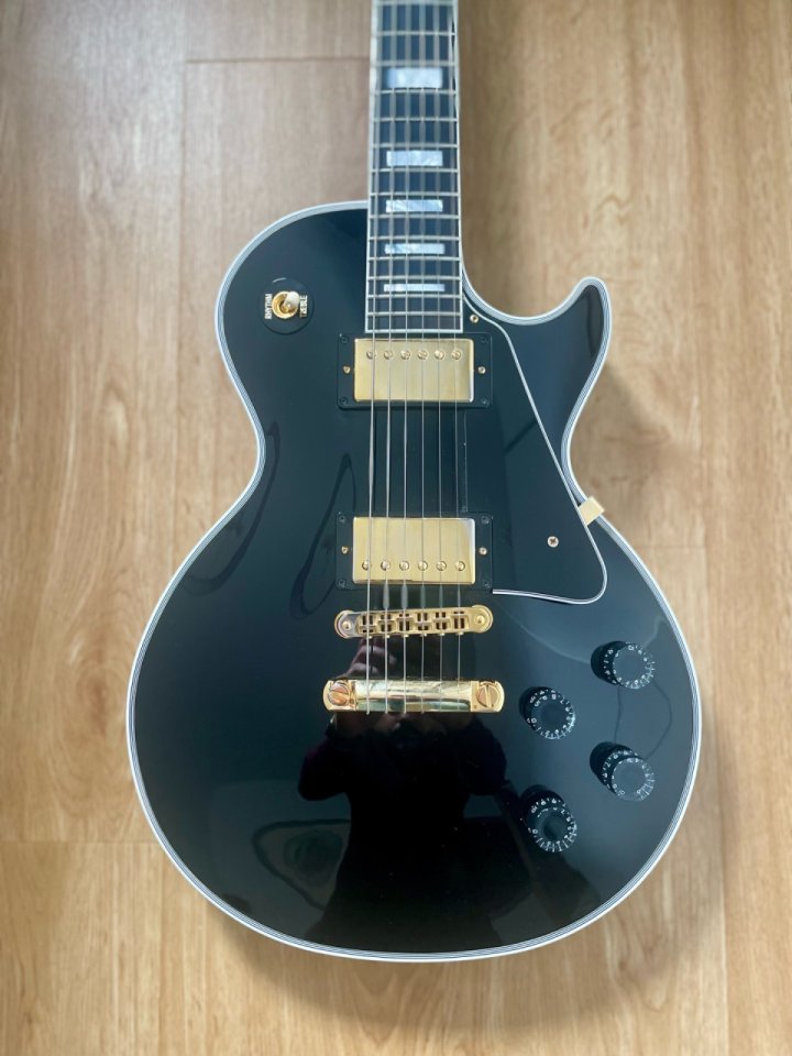 Gibson Les Paul Custom Ebony 2024 EBANO
