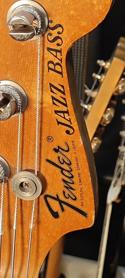 Fender Jazz bass 1972 Sunburst