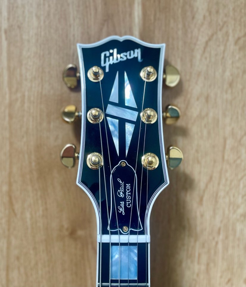 Gibson Les Paul Custom Ebony 2024 EBANO