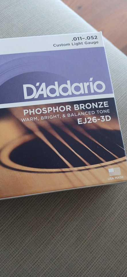 7 juegos cuerdas d"addario EJ26 de segunda mano · Barcelona · 30 €