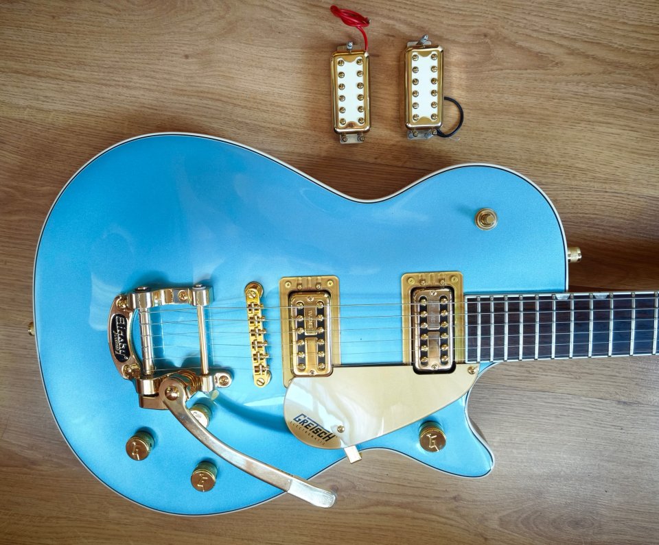 Gretsch Electromatic Pristine Jet Mako Ltd Edition. Impresionante, nueva. de segunda mano · Foto 10 de 10 · Badajoz · 525 €