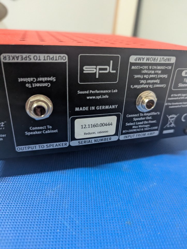 SPL Reducer. (Atenuador de potencia)