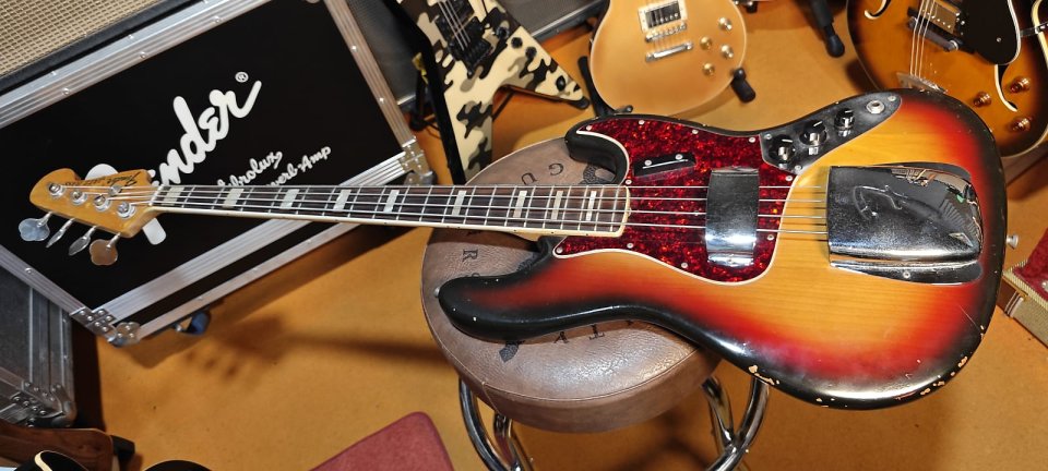 Fender Jazz bass 1972 Sunburst