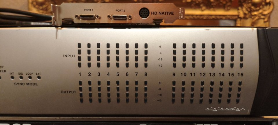 Avid HD Native PCIe + Módulo 192