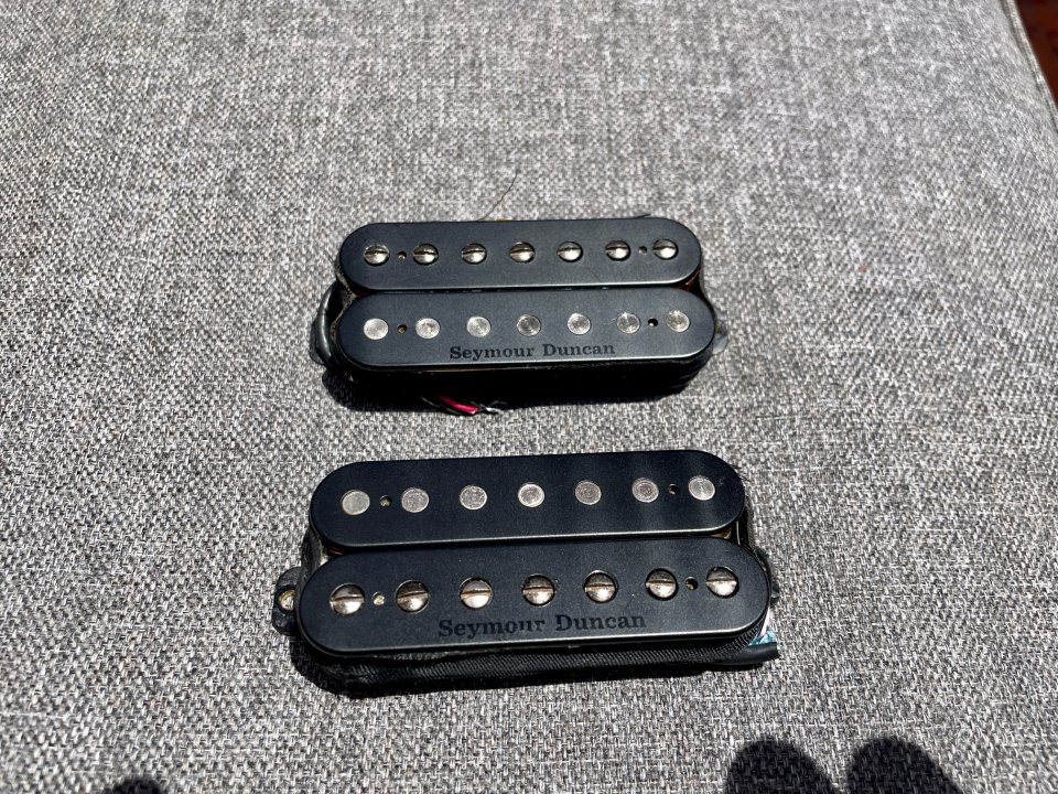 Seymour Duncan Pegasus y Sentient 7 cuerdas de segunda mano · Foto 1 de 4 · Barcelona · 175 €