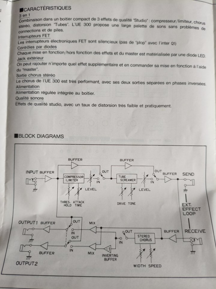 Pedal multiefectos de coleccionista