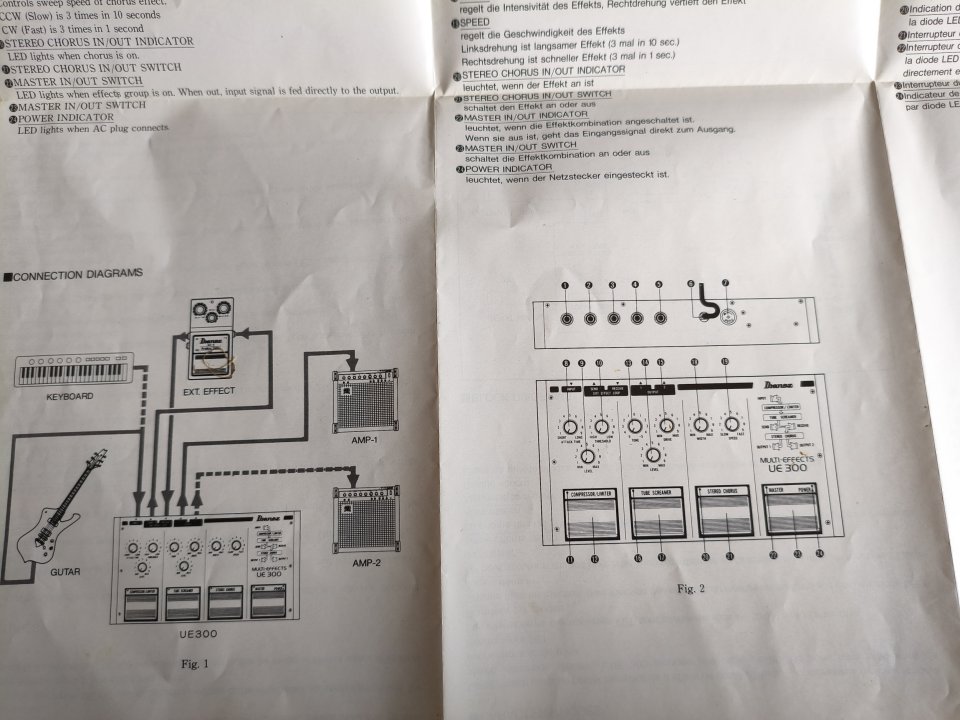 Pedal multiefectos de coleccionista