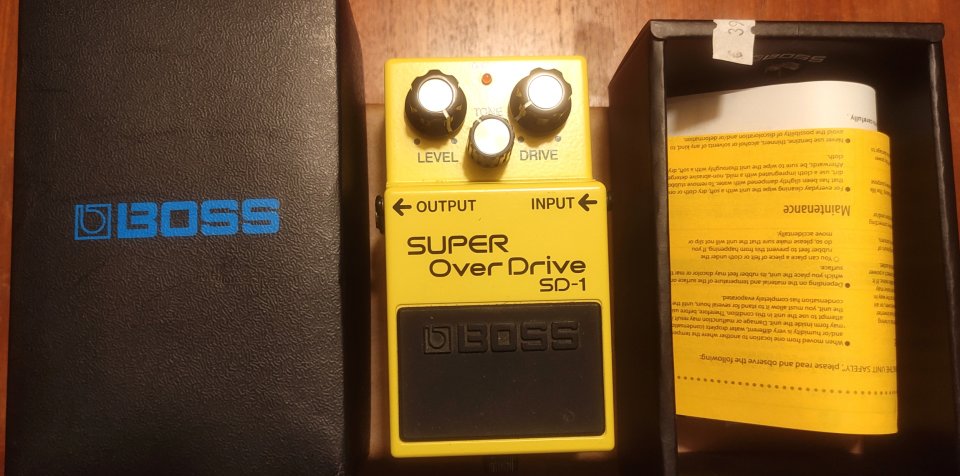 Boss SD-1 (tubescreamer)