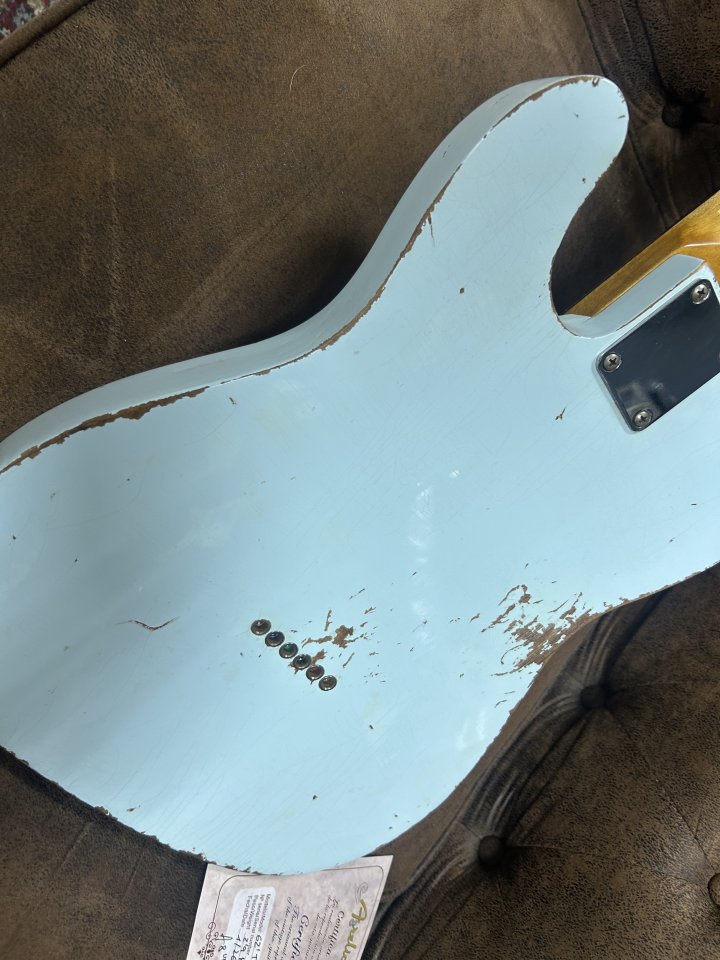 A8 relic Telecaster 60