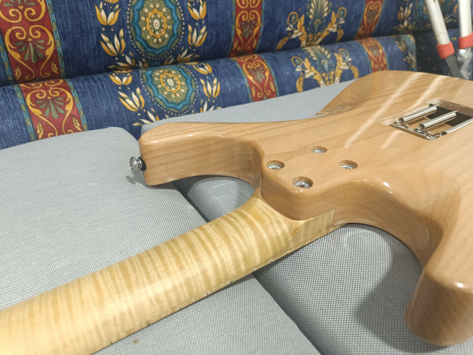 Guitarra de Luthier CAMBIO