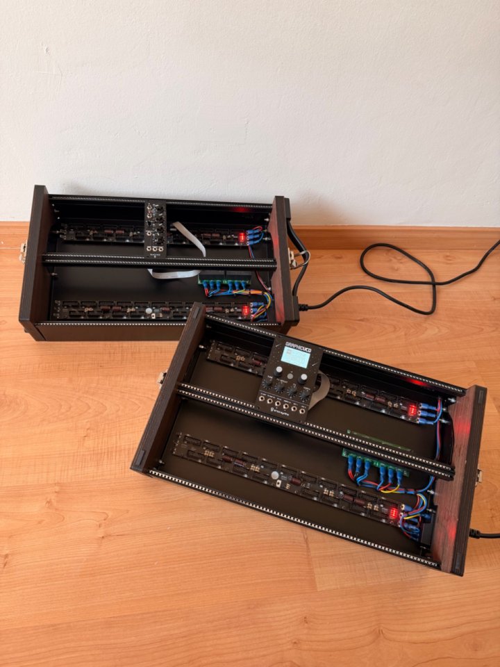 ADDAC 901PD Eurorack Case 12U 340HP Powered