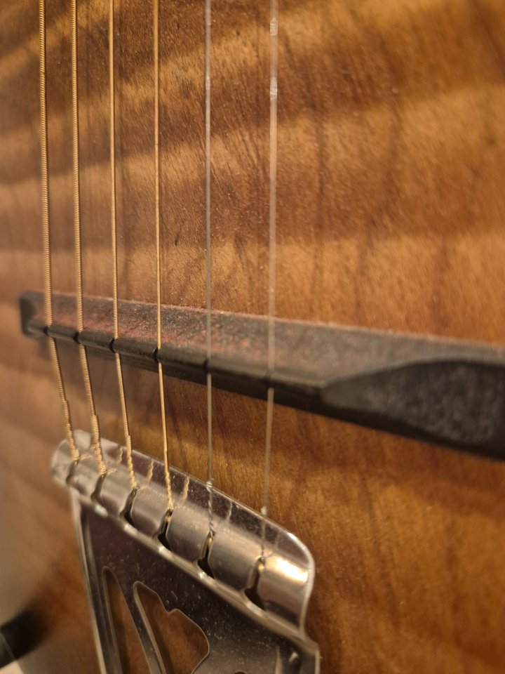 Guitarra Parlor Harmony Regal Stella de 1959.,