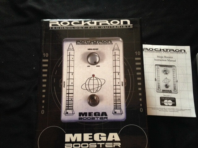 Pedal booster Rocktron Mega Booster -envío incluido