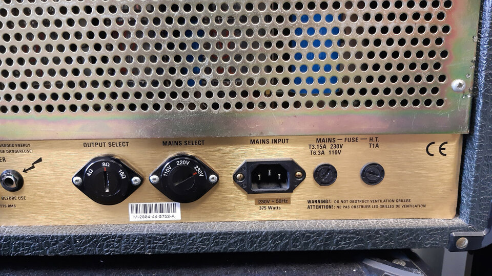 Marshall JCM 800 Reissue 2203 100 W (REBAJADO)