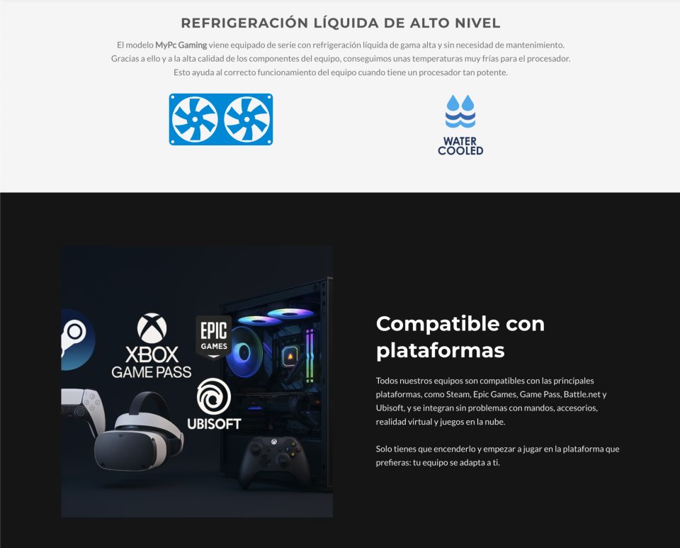MyPc Gaming | Ordenadores Gaming a medida | Windows | MyPc Pro