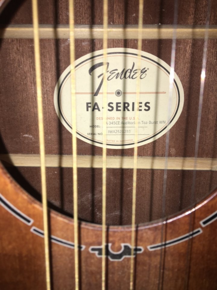 Fender Player II strat y FA-345 de segunda mano · Foto 6 de 6 · Madrid · 950 €