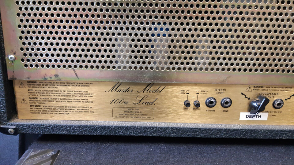 Marshall JCM 800 Reissue 2203 100 W (REBAJADO)