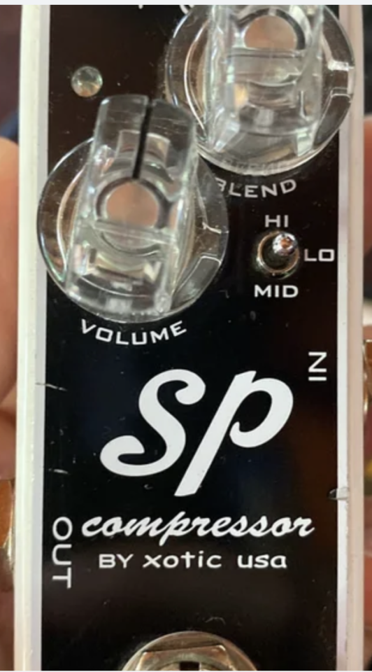 Xotic SP Compressor Pedal con caja original