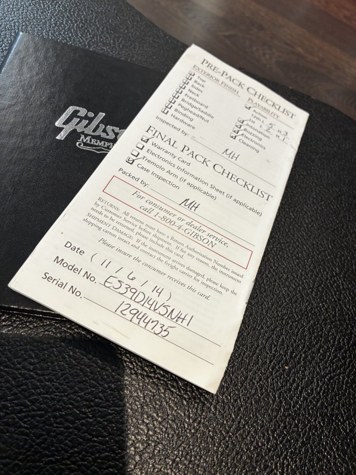 Gibson 339 Studio de segunda mano · Foto 6 de 7 · Valencia · 1600 €