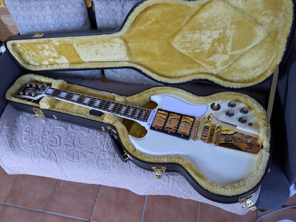 Epiphone SG 1963 Custom Maestro CW VOS