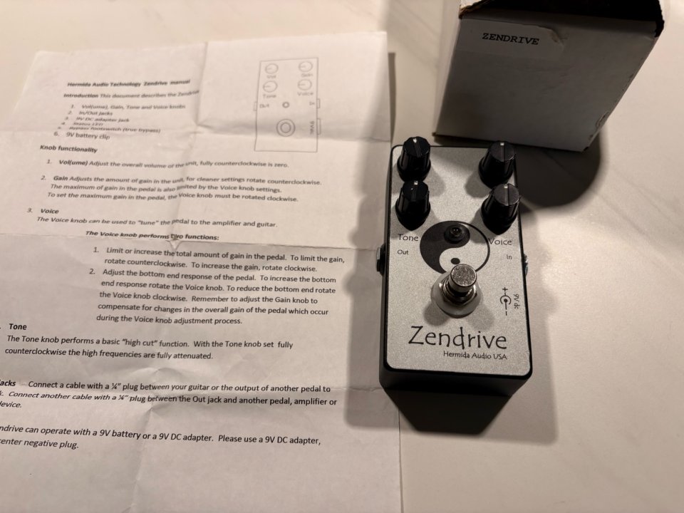 Lovepedal Zendrive "Old School build" de segunda mano · Foto 2 de 5 · Pontevedra · 200 €