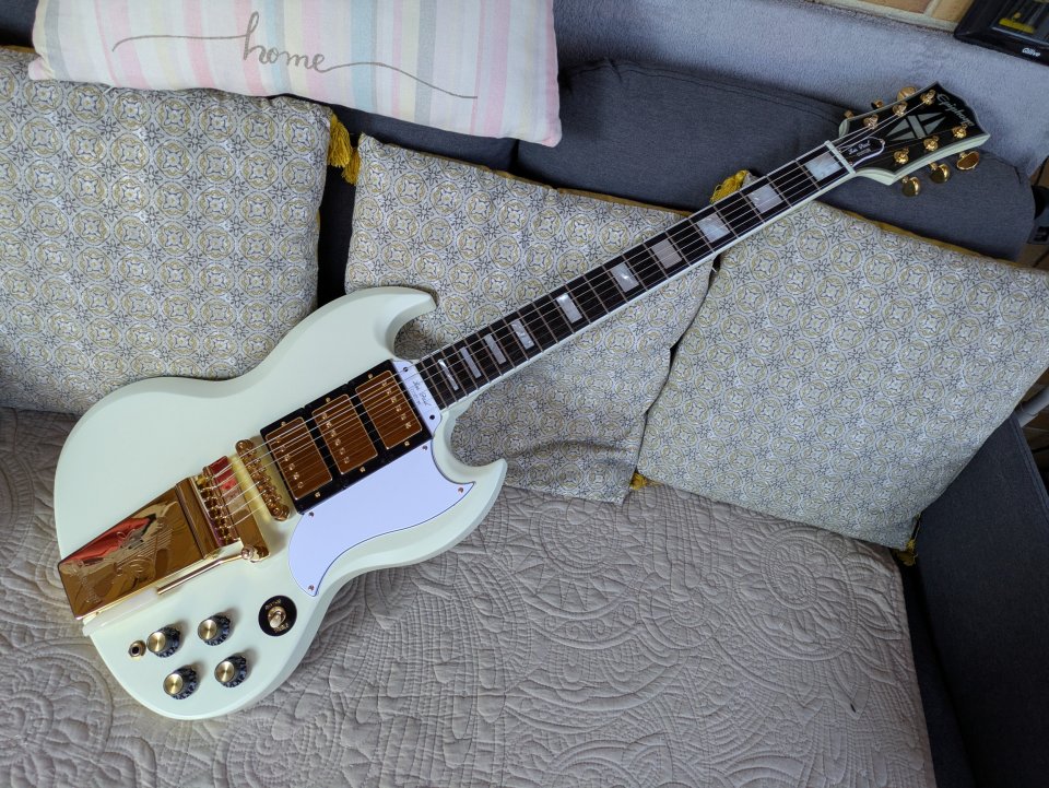 Epiphone SG 1963 Custom Maestro CW VOS