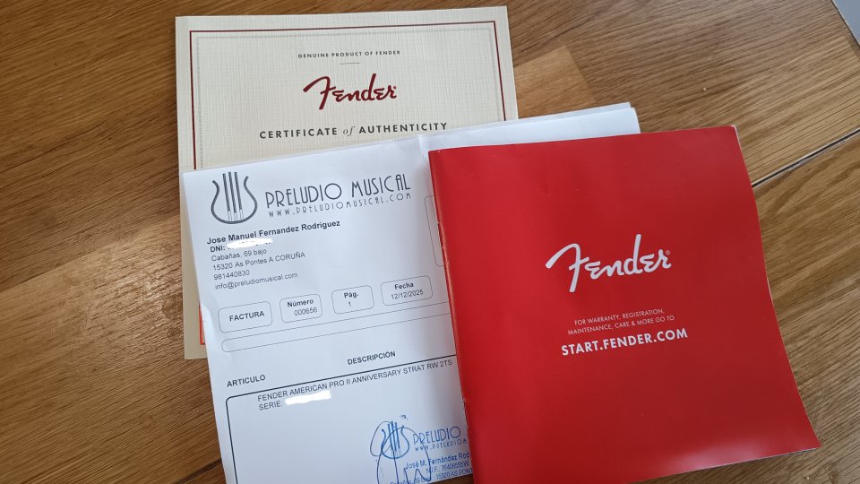 Fender American Professional II Stratocaster Anniversary 2TS RW de segunda mano · Foto 2 de 9 · Murcia · 1650 €